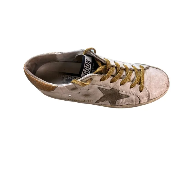 Golden Goose Superstar‎ GGDB Private EDT Skate Sneakers Shoes Women's 38 - Image 2