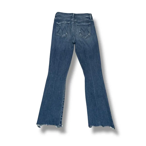 MOTHER The Insider‎ Crop Step Chew Dancing on Coals Flare Jeans Womans 25 - Image 4