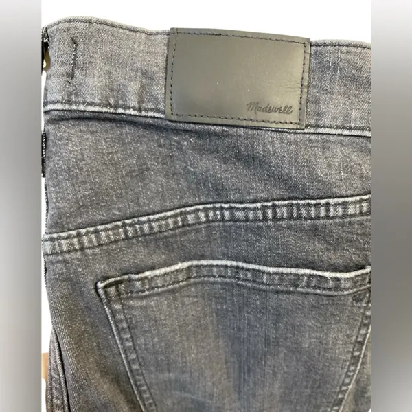 Madewell The Perfect Vintage Crop Jeans High Rise Stretch Washed Black NWT - Image 10