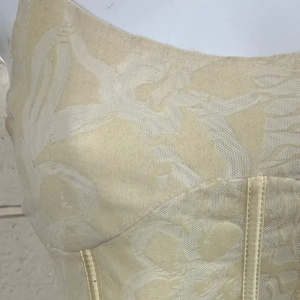 Tiger Mist Yellow Corset Top size S - Image 5