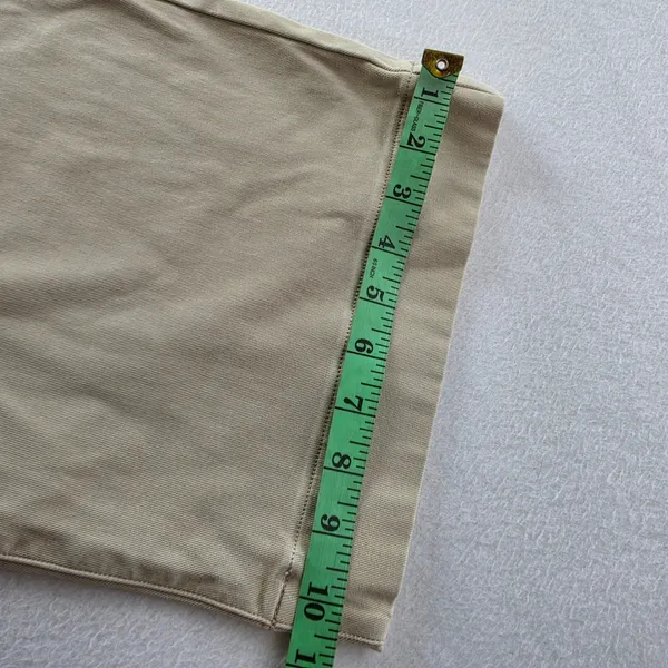Spanx Stretch Twill Wide Leg Crop Pants Soft Sage‎ Beige 20312R Womens Large XL - Image 10