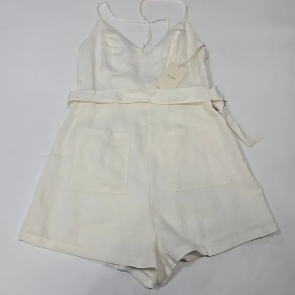 Tularosa Noely Romper in White XS - Image 3