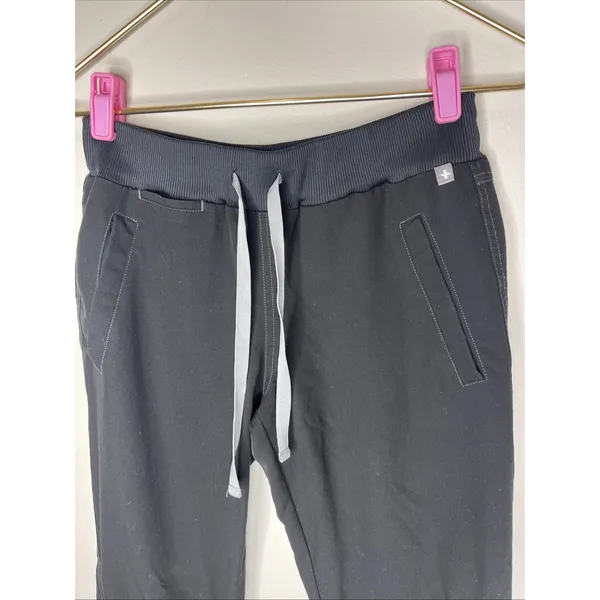 Figs Black‎ Technical Collection Jogger Style Scrub XS - Image 2