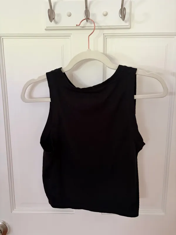 Hollister Black High Neck Tank Top - Image 2
