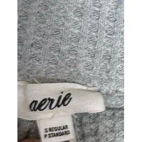 Aerie grey flannel flare pants - Image 2