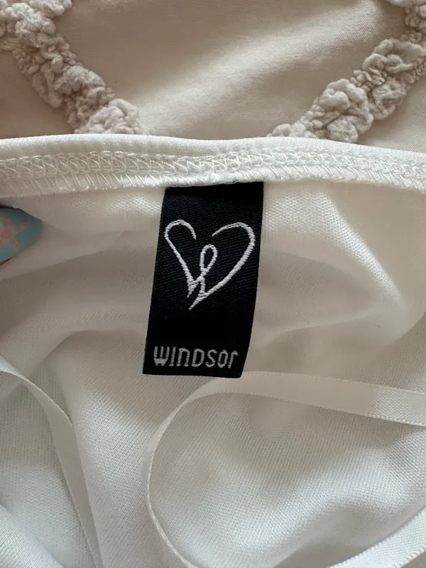 White Windsor Mini Dress - Image 2