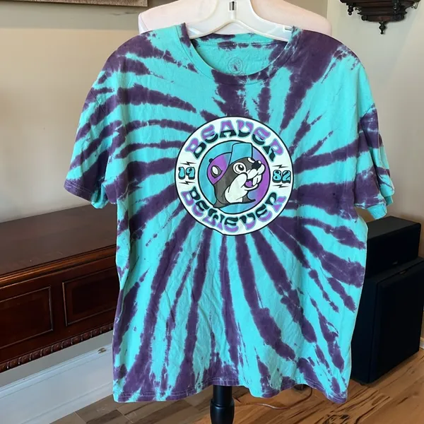 BUC- EES Tie-Dye Beaver Believer T-Shirt - Image 2