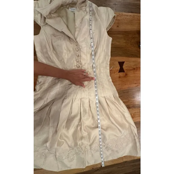 Women's Jessica Howard Dress Size 12 Beige - Image 10