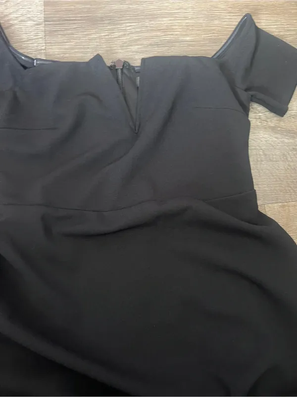 Lulus Lynne Off The Shoulder Maxi Dress Black - Image 11