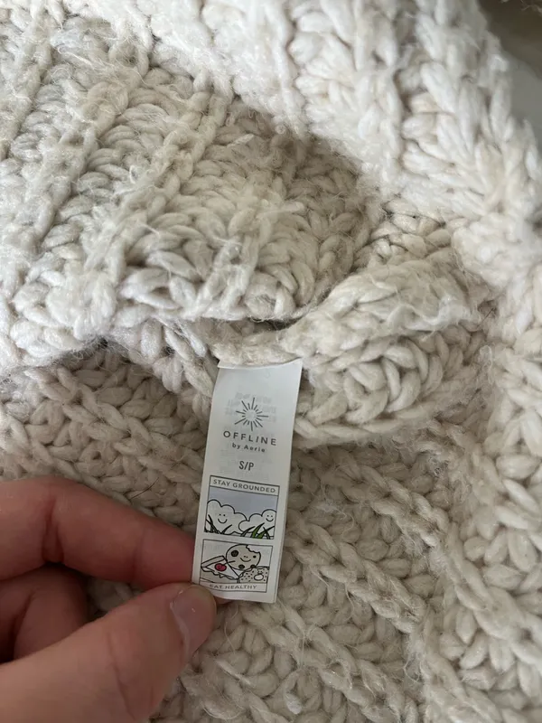 Aerie Chunky Oversized Knit Sweater - Image 8