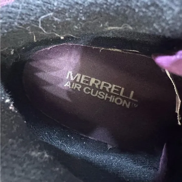 Vintage Merrell Eco Hike Boots Brown and Purple‎ 10 - Image 5