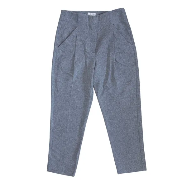 Aritzia Wilfred Chambery Trouser Wool Cropped Dress Pants Pockets Size 0 - Image 2