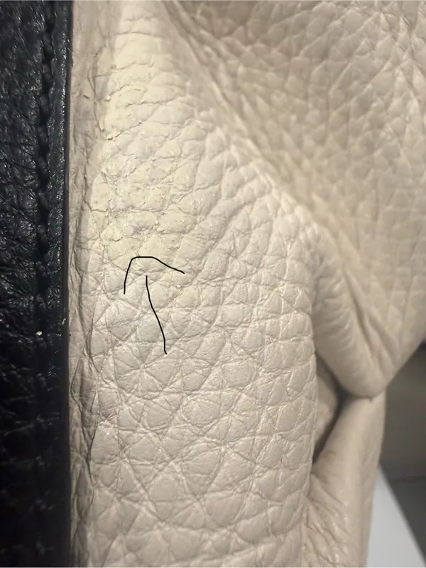 Kate Spade New York Magnolia Park Ollie Bag Purse Cream Black EUC - Image 5