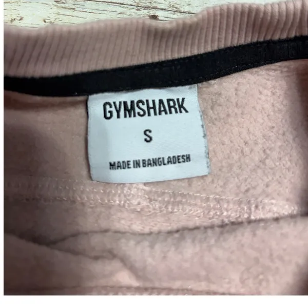 Gymshark Sweatshirt Pullover Pink Women's Size Small Crewneck Athletic Workout - Image 3