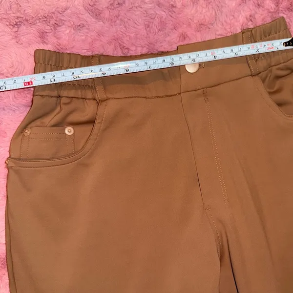 ZYIA Active Brown Athleisure Jogger Pants Size‎ XS Elastic Waist - Image 6