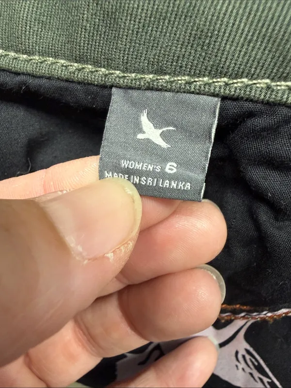EDDIE BAUER Olive Green Women's Jeans - Image 13