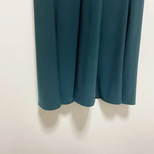 BHLDN Green Sleeveless Draped V-Neck Maxi Dress - Image 2