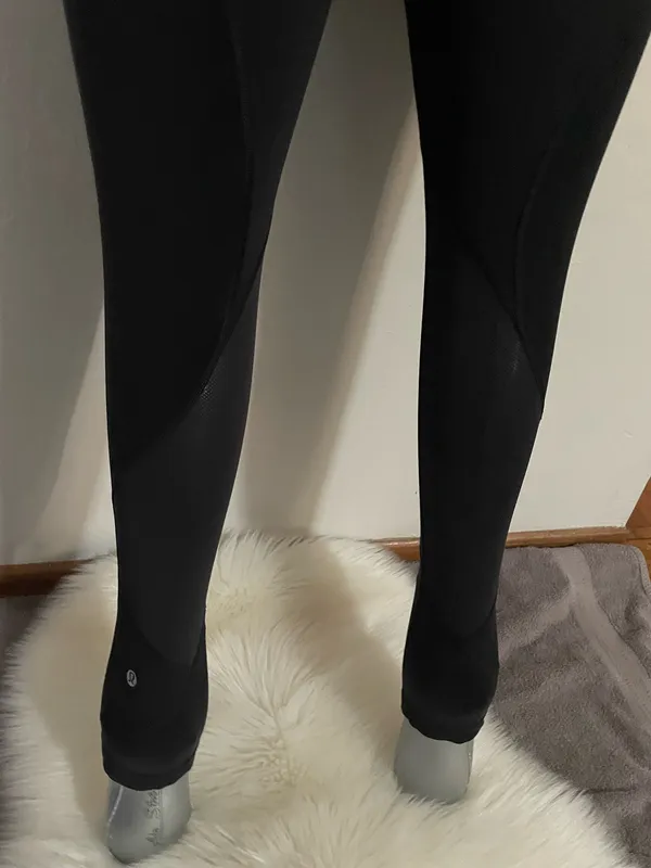 Lululemon Activewear Pants Black Women's - Image 4