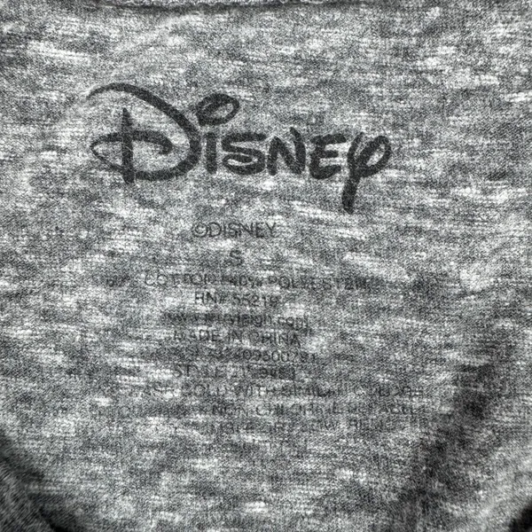 Disney Mickey Mouse Shirt Women's Small Gray - Image 4