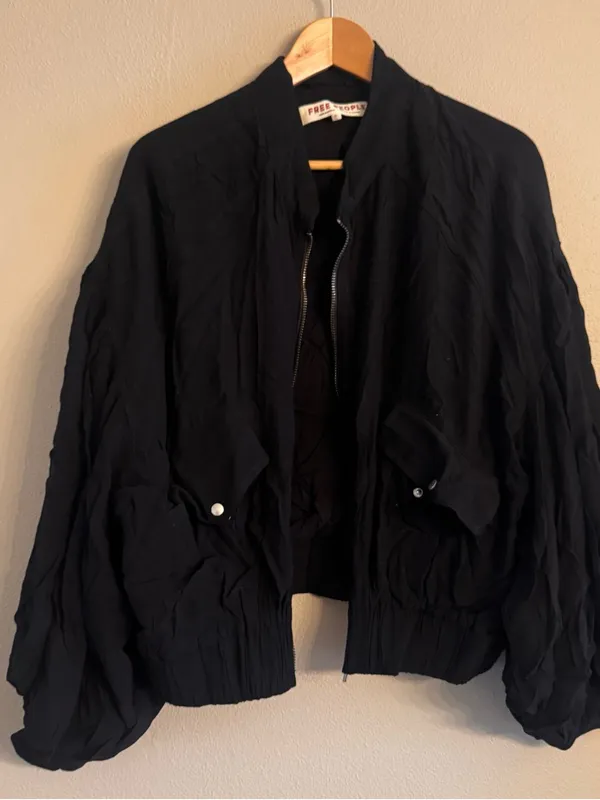 FREE PEOPLE‎ On Pointe Bomber Jacket - Image 2