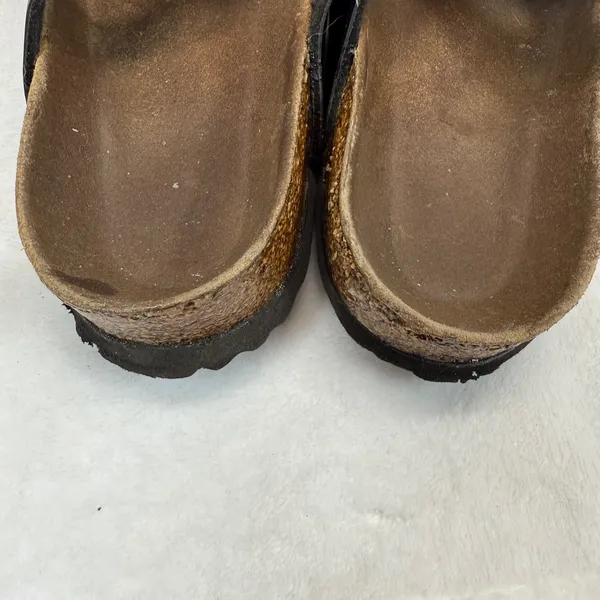 Birkenstock Florida Sandals Triple Strap‎ Buckle Slides Casual Size 38 US 7 - Image 6