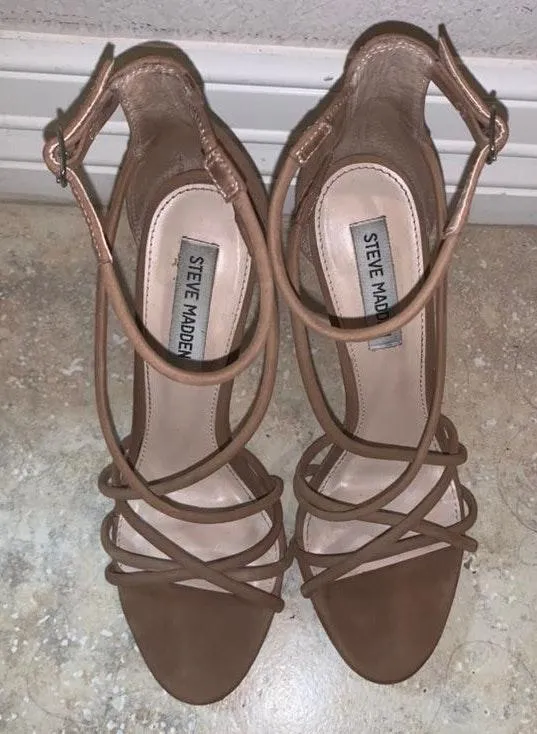Steve Madden Satire Tan High heels - Image 3