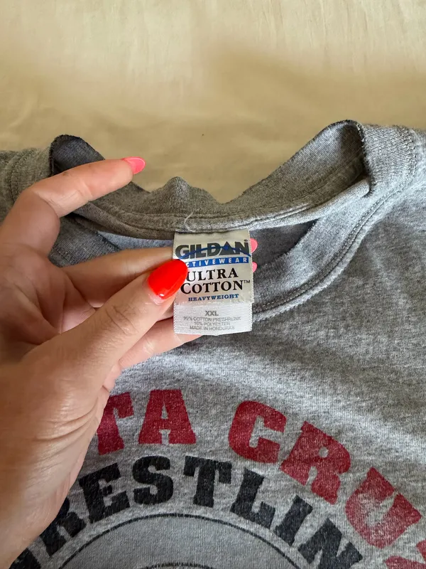 Gildan Y2K Santa Cruz wrestling tee - Image 3
