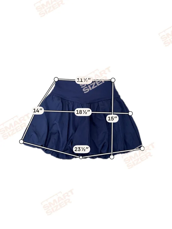 OFFLINE by Aerie Real Me Navy Bubble Skort Athletic Tennis Pickleball‎ Medium - Image 4