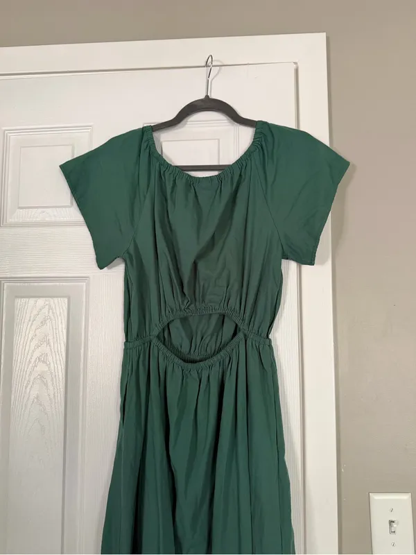 Universal Threads Teal Green Cut out Detail Maxi Dress - Image 10