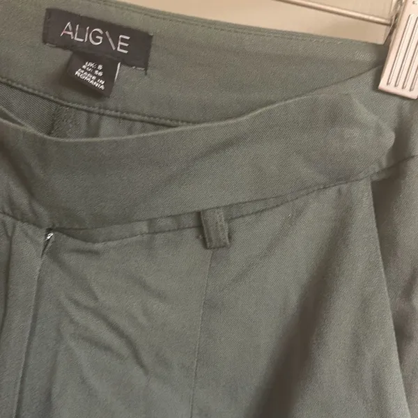 ✨Aligne Edna Wide Leg Split Green Sz 4 Pants✨ - Image 5