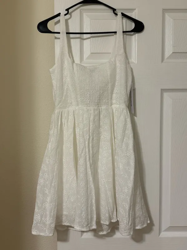 Princess Polly Dress White Mini - Image 6