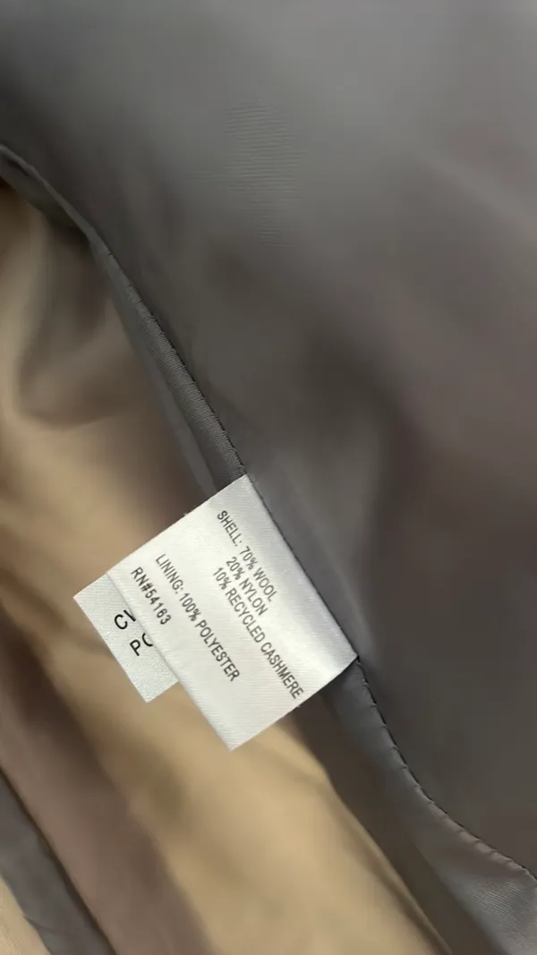 Calvin Klein Overcoat Wool - Image 3