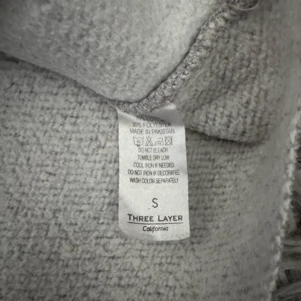 Gray RAD Cropped Sweatshirt (S) - Image 3