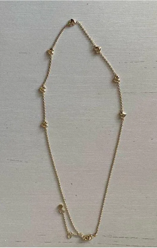 Madewell NWOT gold dainty heart necklace - Image 3