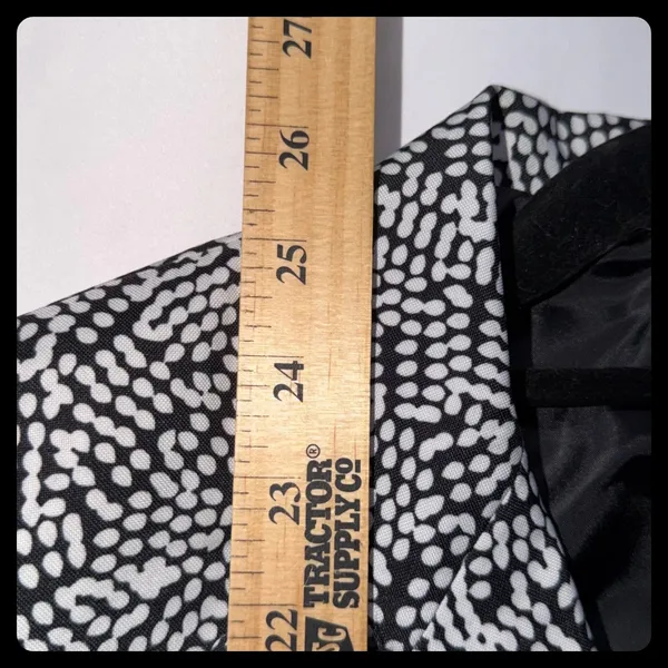 Emily Blazer Women 14 Black White Dotted Career Professional - Image 7