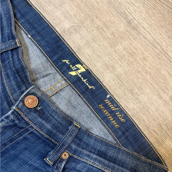 •7 For All Mankind• Mid Rise Roxanne Jeans - Image 5