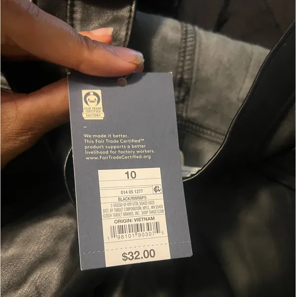 Universal Threads Jeans / leather pants 10 - Image 6