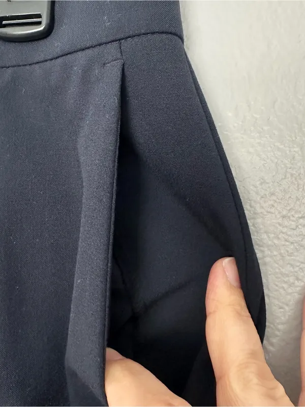 Ann Taylor Navy Straight Leg Dress Pants Women’s Size 4 Stretch Career Office - Image 6