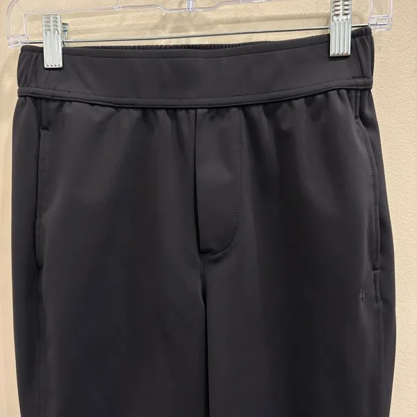 Sweaty Betty Pull-On‎ Trousers Black Tapered Hiking Travel Active Pants XS Short - Image 3