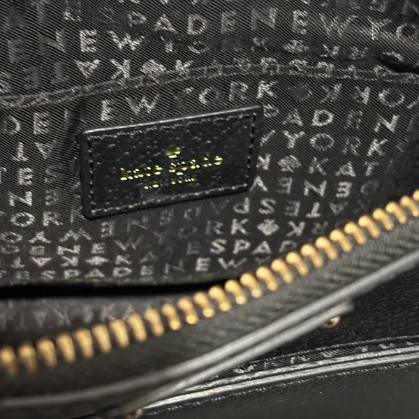 Kate Spade Black Pebbled Leather Grove Street Millie Crossbody Bag - Image 5