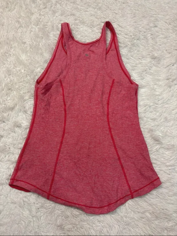 Lululemon think fast top in pink size 6 - Image 2
