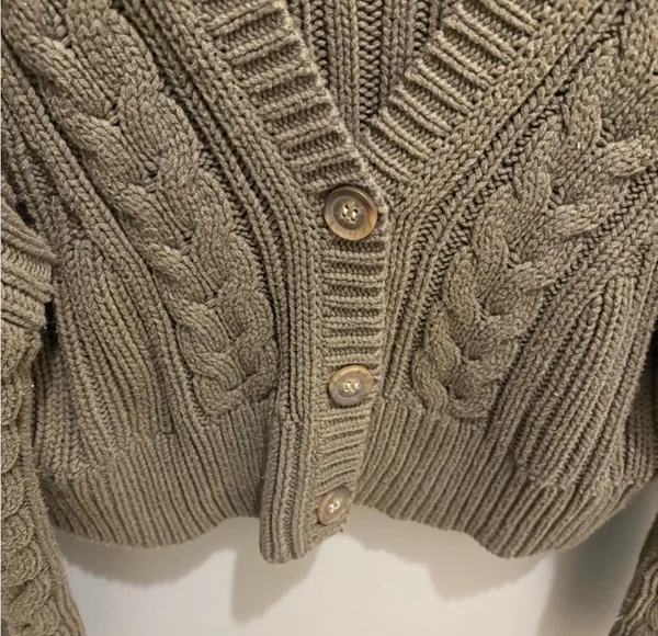 Aeropostale Olive Green Sweater - Image 4