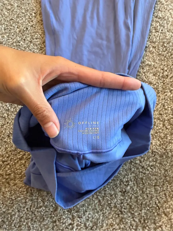Offline by Aerie Super Flare Leggings Rib - Image 2