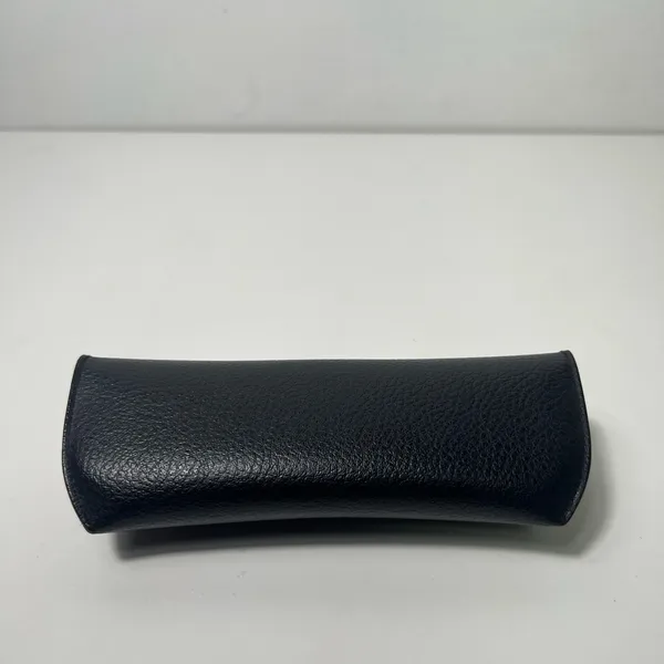 Ray Ban by Luxottica Textured Black Leather Travel Eye Glasses Sunglasses Case - Image 7