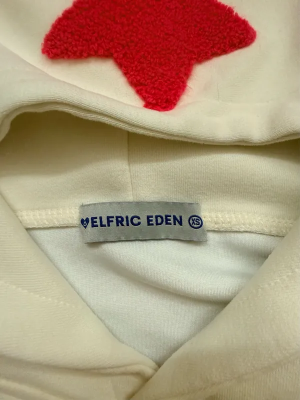 Aelfric Eden Hoodie Pink Star Cream - Image 2