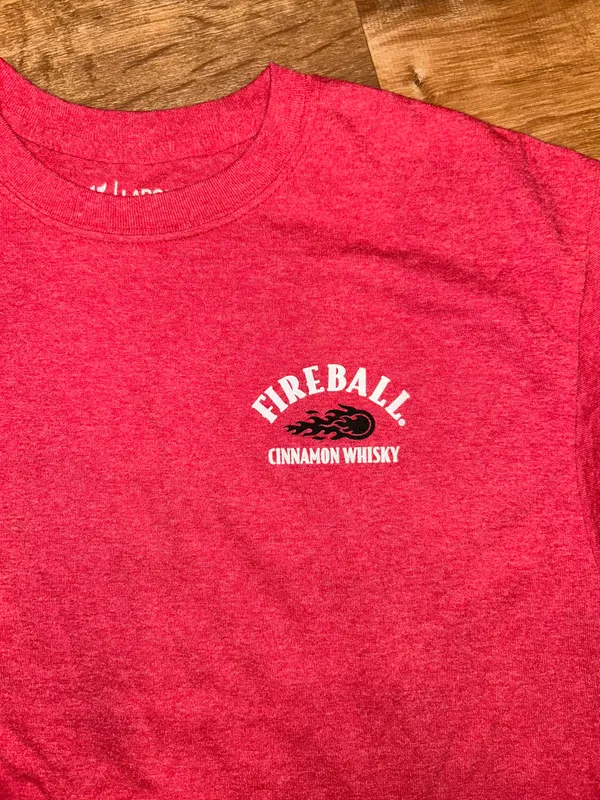 Fireball Large Tee Red - Image 3