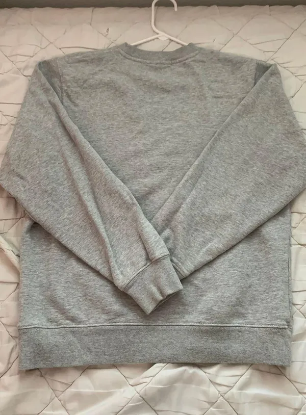 Gray Crew Neck Sweater - Image 3
