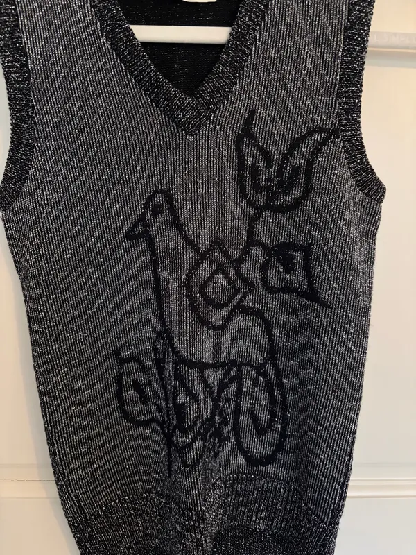 Vintage sweater Gray - Image 2