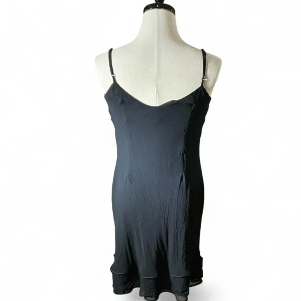 Lily Black Sheer Chiffon Ruffle Layered‎ Dress Set 2 Piece Set Grunge Fairycore - Image 4