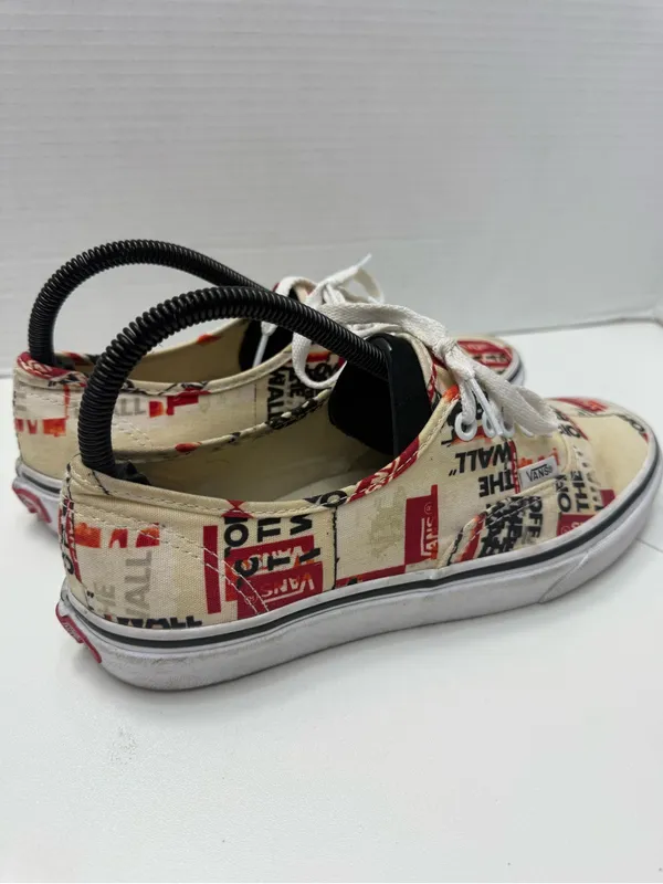 Vans authentic "Off The Wall" logo graphics Sneakers 8.5 w / 7 M - Image 7
